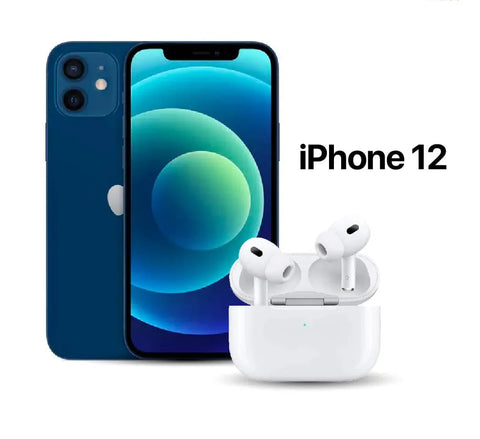 Celular Reacondicionado iPhone 12 + AirPods Pro 2da Generación AAA